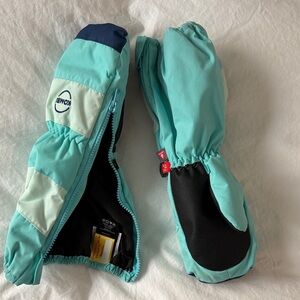 KOMBI Kids Ski / Snowboard Mittens - Very Good Condition - worn only one trip